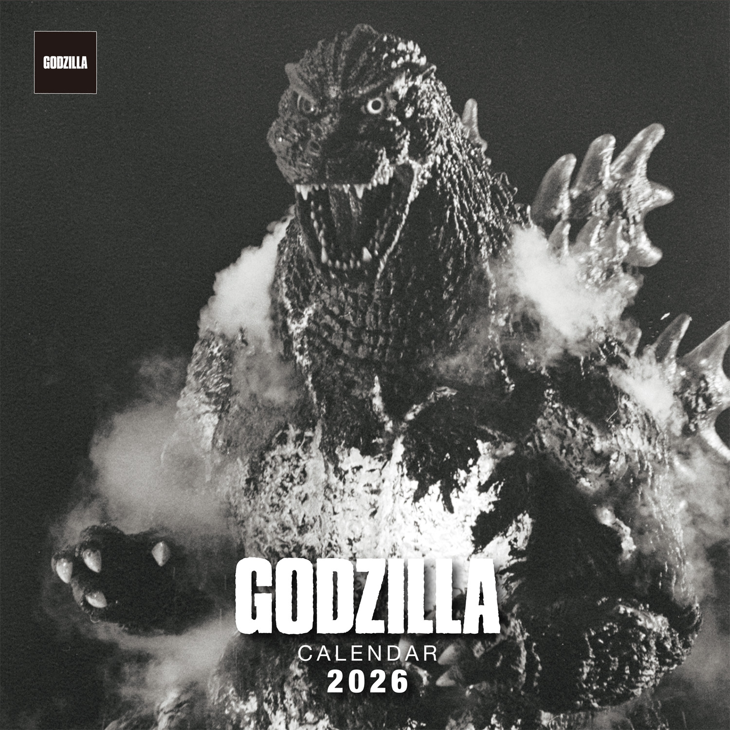 ゴジラ2026年版カレンダー」発売 バーニングゴジラや歴代ゴジラが集結 
