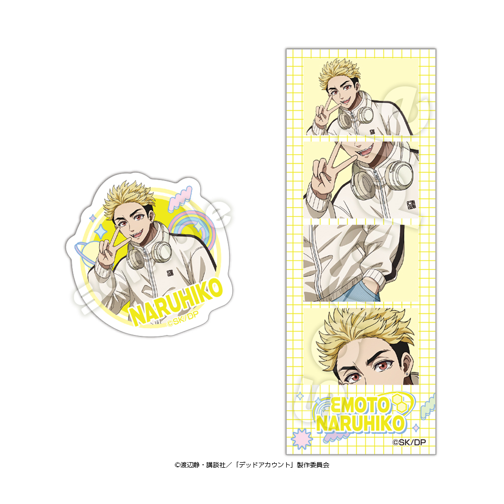 デッドアカウントステッカー 柄本